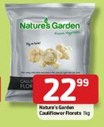 Nature's Garden Cauliflower Florets-1Kg