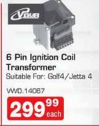 Voub 6 Pin Ignition Coil Transformer-Each