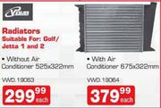 Voub Radiators Suitable For: Golf/Jetta 1 And 2-Each