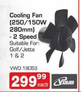 Voub Cooling Fan (250/150W 280mm)-2 Speed-Each