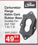  Voub Carburettor Flange Keihin Carb Rubber Base-Each