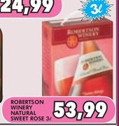 Robertson Winery Natural Sweet Rose-3L