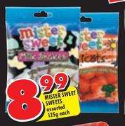 Mister Sweet Sweets Assorted-125g Each