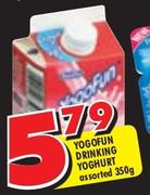 Yogofun Drinking Yoghurt Assorted-350g