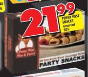 Penny Wise Snacks Assorted-30's