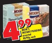 Moir's Instant Pudding Assorted-80/90g Each