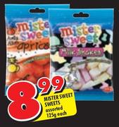 Mister Sweet Sweets-125gm Each