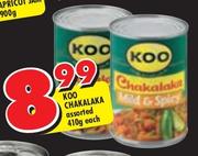 Koo Chatkalaka-410gm Each
