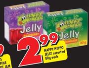 Happy Hippo Jelly-80gm Each