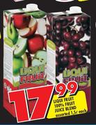 Liqui Fruit 100% Fruit Juice Blend-1.5Ltr Each