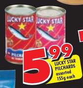 Lucky Star Pilchards-155gm Each