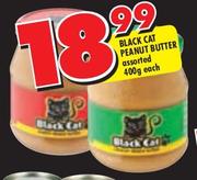 Black Cat Peanut Butter-400gm Each