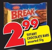 Tiffany Chocolate Bars-31gm