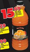 Real McCoy 100% Fruit Juice Blend-1.5Ltr