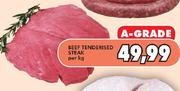 Beef Tenderised Steak-Per Kg