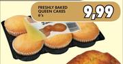 Freshly Baked Queen Cakes-6's