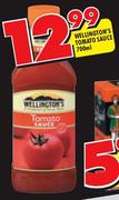 Wellington's Tomato Sauce-700ml