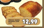 Freshly Baked Banana Loaf-Each