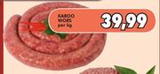Karoo Wors-Per Kg