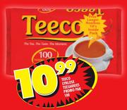 Teeco Lynlose Teesakkies Promo Pak-100's