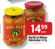 Big Six Or Mango Man Achar-410g Each
