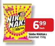 Simba Nik Naks Assorted-150g Each
