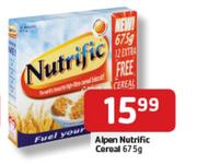 Alpen Nutrific Cereal-675g