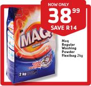 Maq Regular Washing Powder Flexibag - 2kg