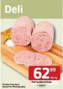 PnP Sandwich Ham-Per Kg Each