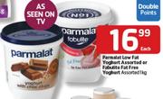 Parmalat Low Fat Yoghurt Assorted Or Fabulite Fat Free Yoghurt Assorted-1Kg