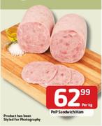 PnP Sandwich Ham - Per Kg
