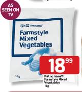 PnP No Name Farmstyle Mixed Vegetables - 1kg