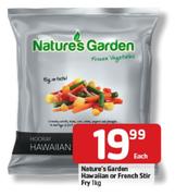 Nature's Garden Hawaiian Or French Stir Fry- 1kg Each
