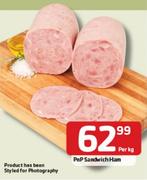 PnP Sandwich Ham- Per Kg