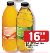 PnP 100% Fruit Juice Blend Assorted- 1.5L Each 