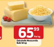Dairybelle Mozzarella Bulk Wrap-Per Kg