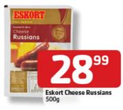 Eskort Cheese Russians-500gm