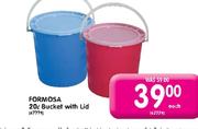 Formosa 20L bucket With Lid-Each