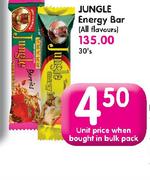 Jungle Energy Bar( All Flovour)-Each