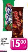 Nestle Slabs(All Flovours)-150gm Each