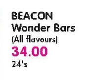 Beacon Wonder Bars(All Flavour)-24's pack
