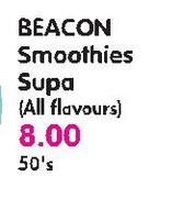 Beacon Smoothies Supa(All Flovours) 50's