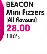 Beacon Mini Fizzers(All Flovour) 100's