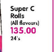 Super C Rolls(All Flovours)24's