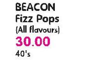 Beacon Fizz Pops(All Flovours)-40's