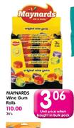 Maynards Wine Gum Rolls-Each