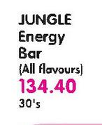 Jungle Energy Bar(All Flavours)-30's