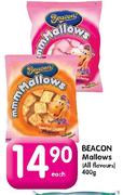  Beacon Mallows(All Flavours)-400g Each