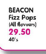 Beacon Fizz Pops(All Flavours)-40's