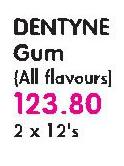 Dentyne Gum(All Flavours)-2x12's